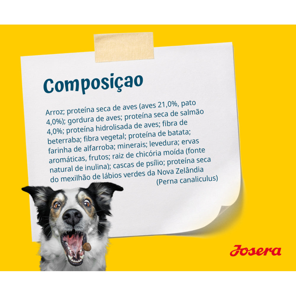 Josera Medi Maxi SensiAdult - Ração Seca para Cão Médio/Grande com Sensibilidades de Pato e Salmão