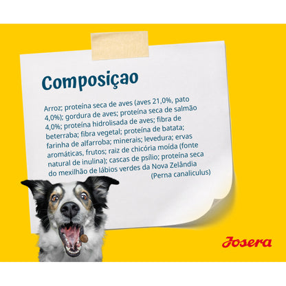 Josera Medi Maxi SensiAdult - Ração Seca para Cão Médio/Grande com Sensibilidades de Pato e Salmão