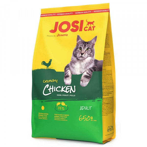 JosiCat Crunchy Chicken - Ração para Gato Adulto de Frango