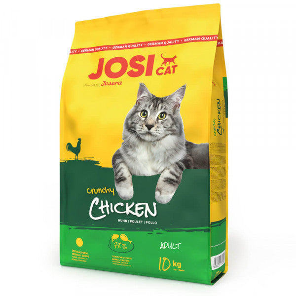 JosiCat Crunchy Chicken - Ração para Gato Adulto de Frango