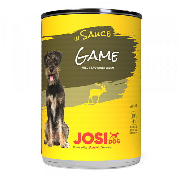 JosiDog – Alimento em Molho para Cão de Carne de Caça