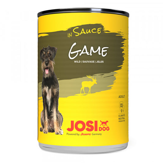 JosiDog – Alimento em Molho para Cão de Carne de Caça