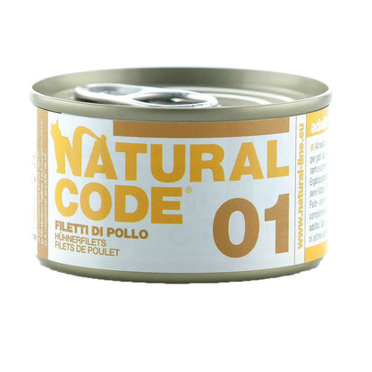 Natural Code 01 Filete de Frango | Alimento Húmido para Gato