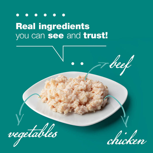 Natural Code 04 Frango, Vaca e Vegetais | Alimento Húmido para Cão