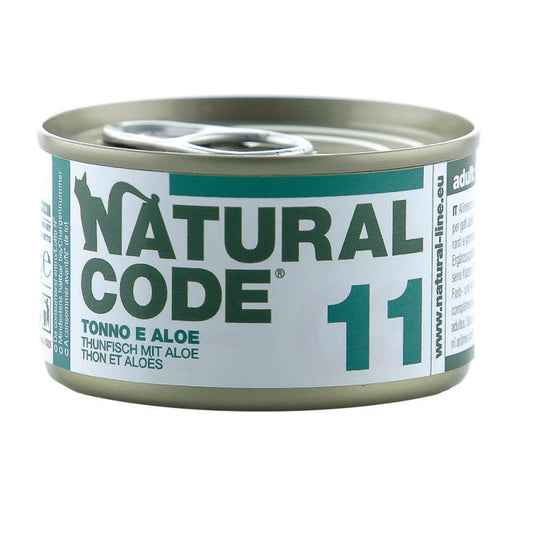 Natural Code 11 Atum e Aloé Vera | Alimento Húmido para Gato