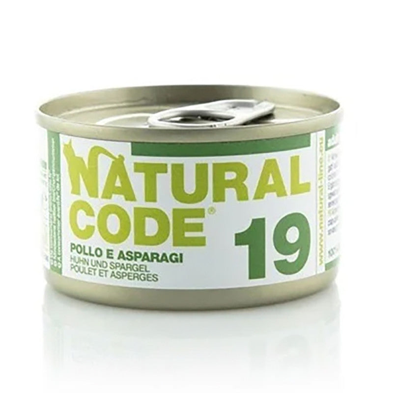 Natural Code 19 - Frango e Aspargos para Gato