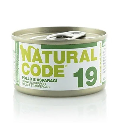 Natural Code 19 - Frango e Aspargos para Gato