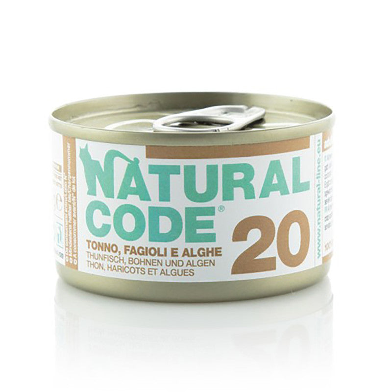 Natural Code 20 - Atum, Feijão e Algas Marinhas para Gato