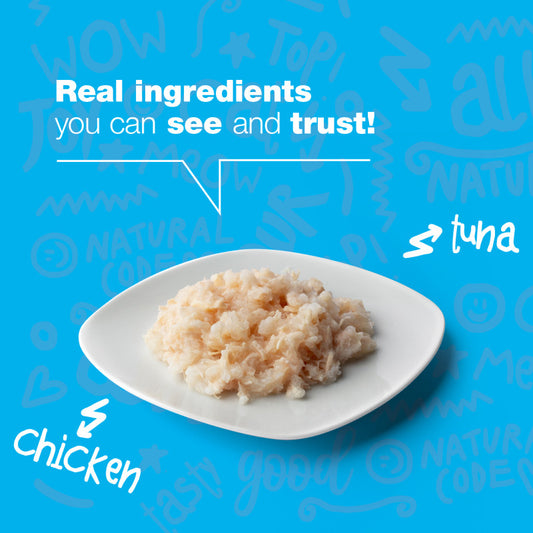 Natural Code B Baby Kitten Atum e Frango | Alimento Húmido para Gatinhos