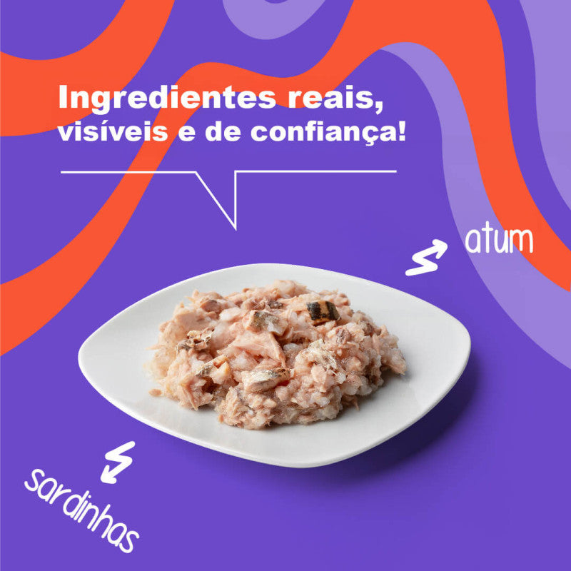Natural Code P02 Atum e Sardinhas | Alimento Húmido Complementar para Gato