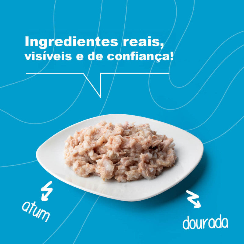 Natural Code P04 Atum e Dourada | Alimento Húmido Complementar para Gato
