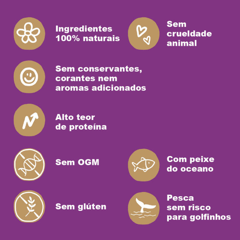 Natural Code P10 Atum e Peixe Branco | Alimento Húmido Complementar para Gato