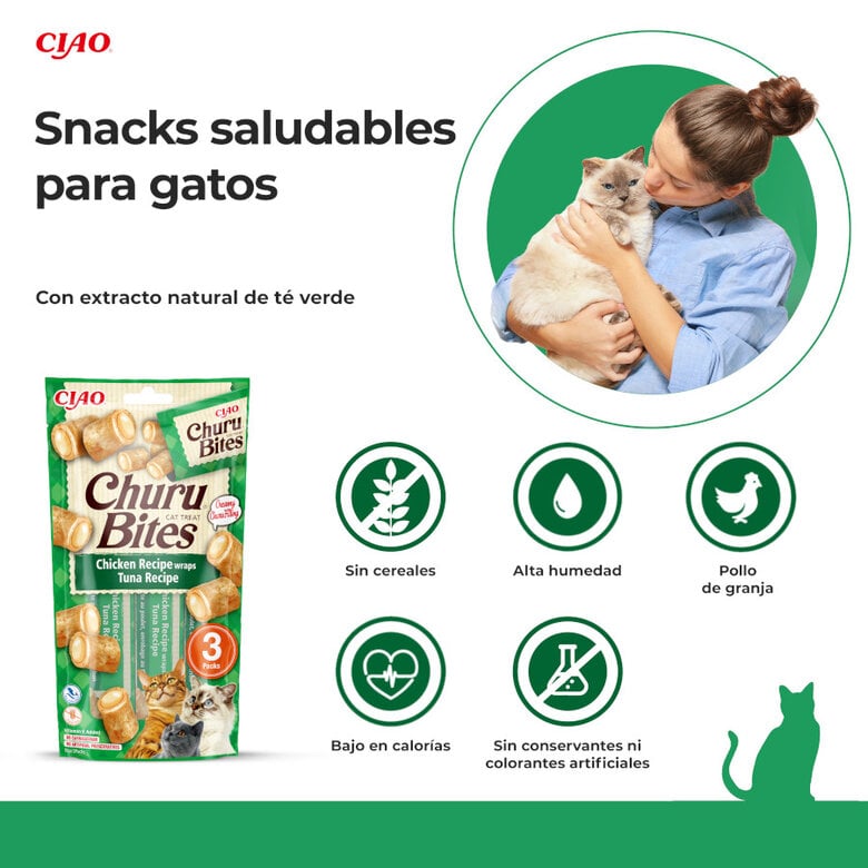 Churu - Cat Bites de Atum