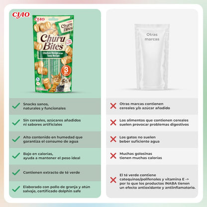 Churu - Cat Bites de Atum