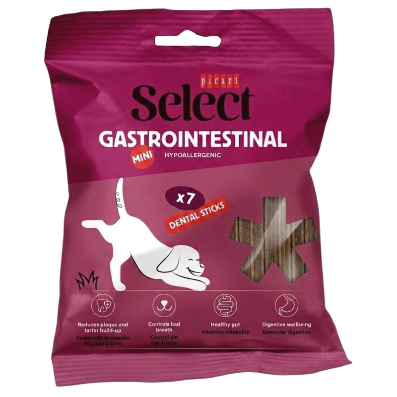 Picart Select - Snack Dental Funcional para Cão Mini Gastrointestinal e Hipoalergénico