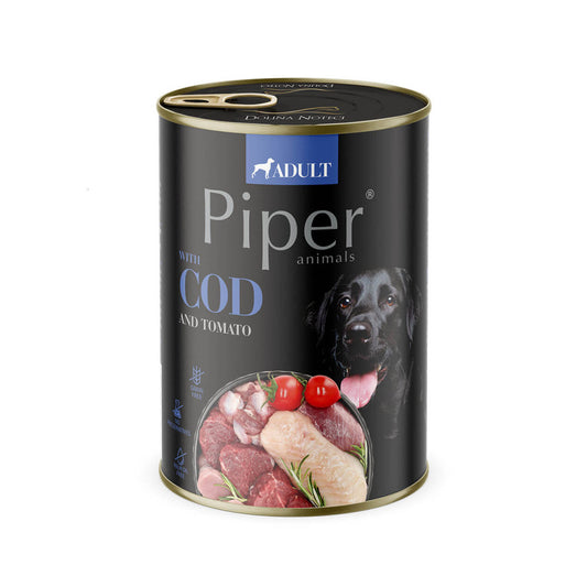 PIPER Adulto Bacalhau | Patê para Cães Adultos