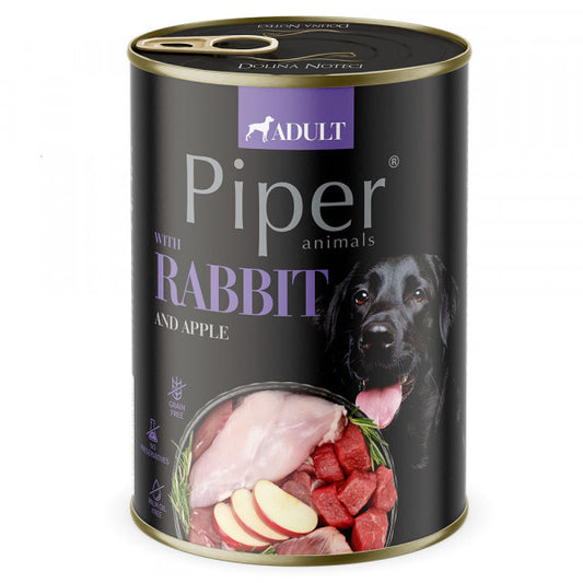 Piper - Alimento em Patê para Cão Adulto Coelho e Maçã