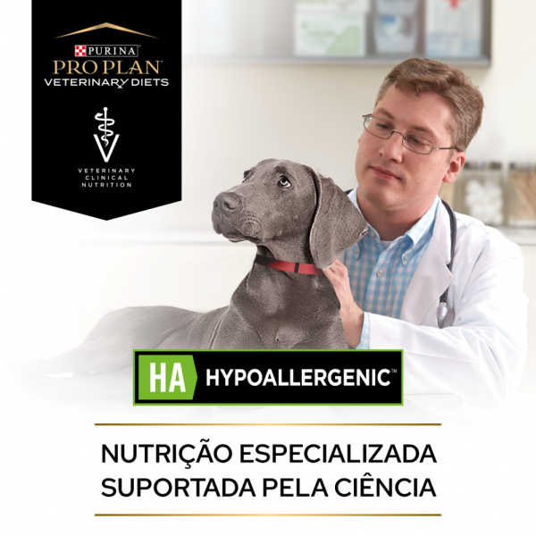 Pro Plan Veterinary Diets HA Hypoallergenic - Ração Seca para Cão com Alergias