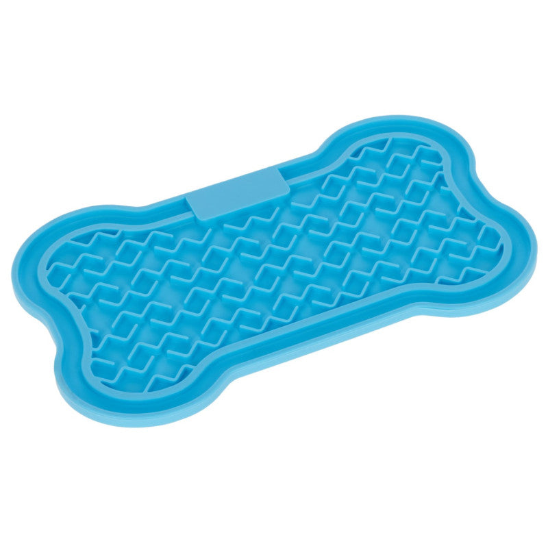 Kerbl - Tapete de Lamber em Forma de Osso para Cão e Gato