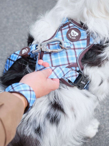 Dukier - Trela Xadrez Blue Mocca