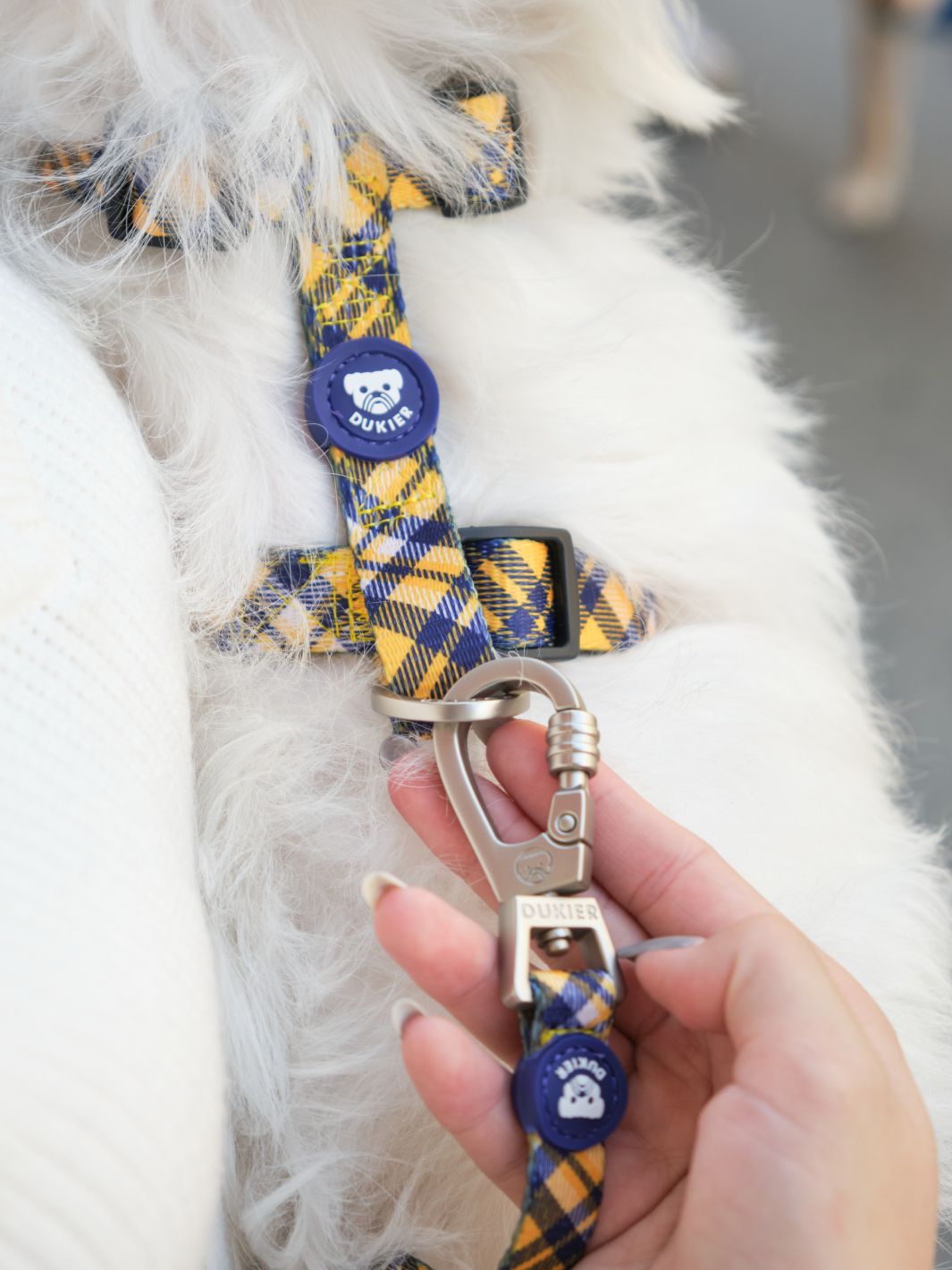 Dukier - Trela Xadrez Mostarda