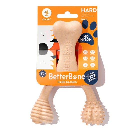 BetterBone - Brinquedo de Roer Natural para Cães Duro Classic