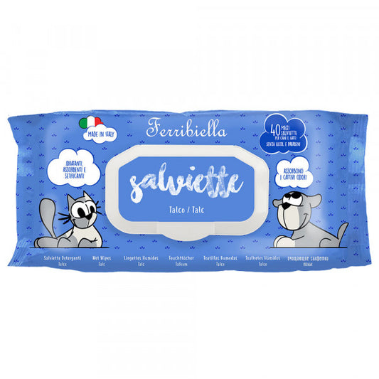 Toalhitas Húmidas Salviette Talco