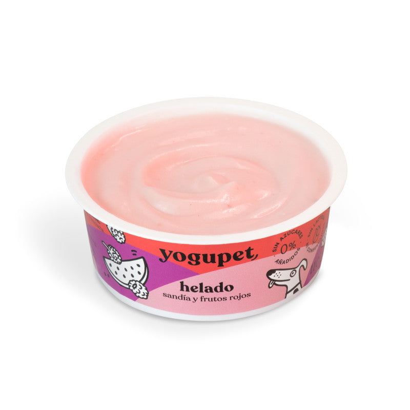 Yogupet - Gelado de Melancia, Framboesa e Amora para Cão e Gato
